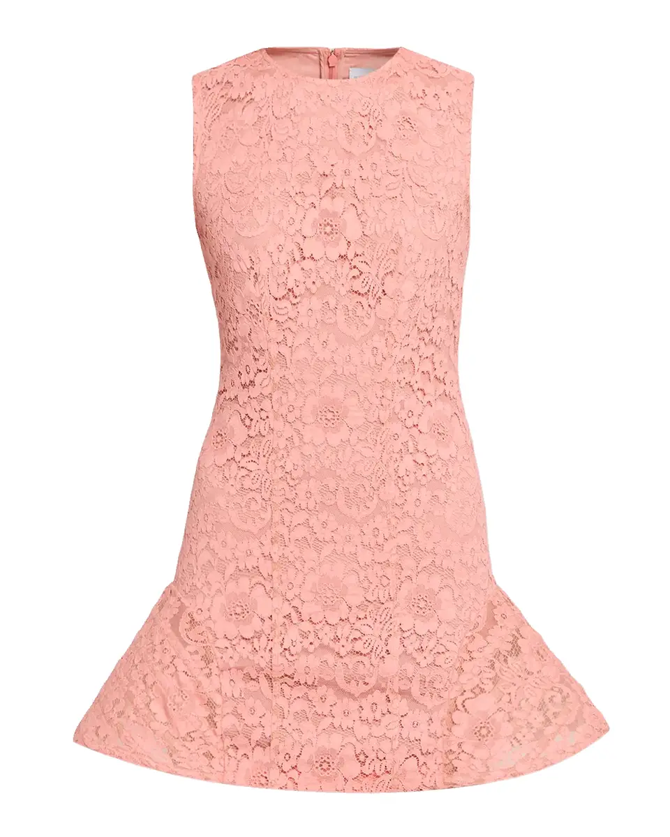 Stella McCartney Sleeveless Sculpted Lace Mini Dress | Thumbnail 5 Stella McCartney Sleeveless Sculpted Lace Mini Dress | Thumbnail 5