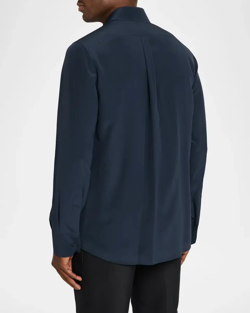 Dolce & Gabbana Point Collar Silk Shirt | Thumbnail 3 Dolce & Gabbana Point Collar Silk Shirt | Thumbnail 3