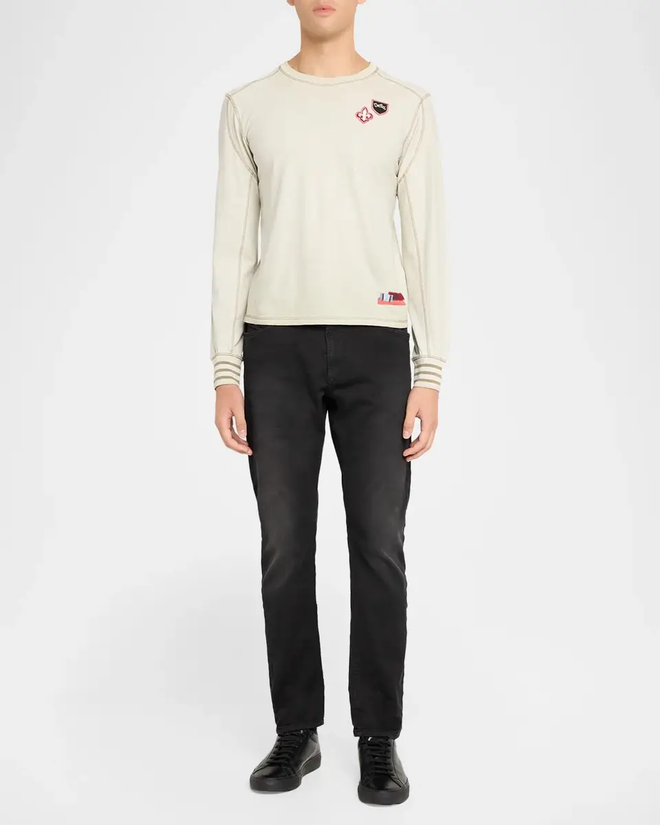 Diesel Men's Krooley Joggjeans Tapered-Leg Jeans | Thumbnail 2 Diesel Men's Krooley Joggjeans Tapered-Leg Jeans | Thumbnail 2