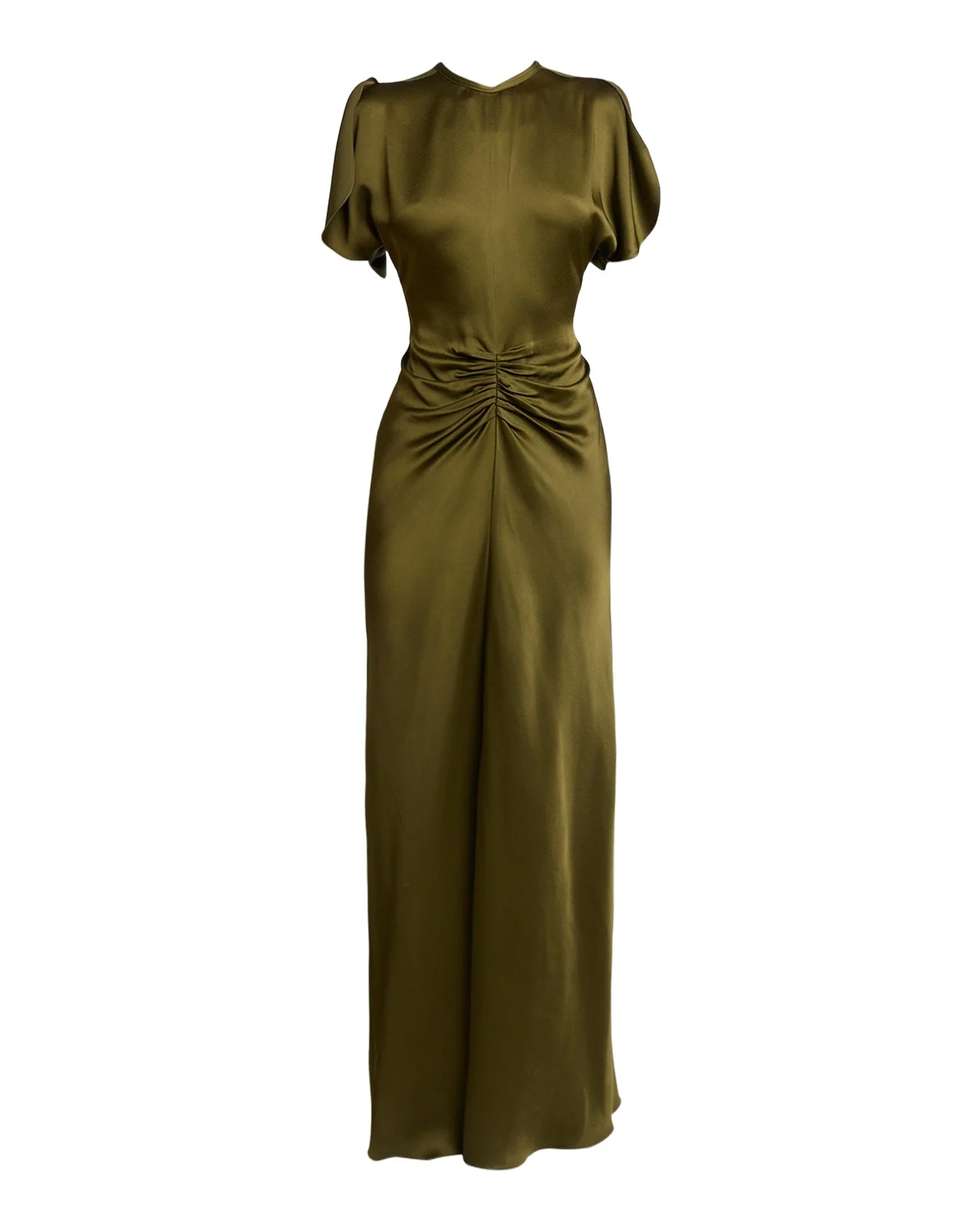 Victoria Beckham Isabella Satin Column Gown