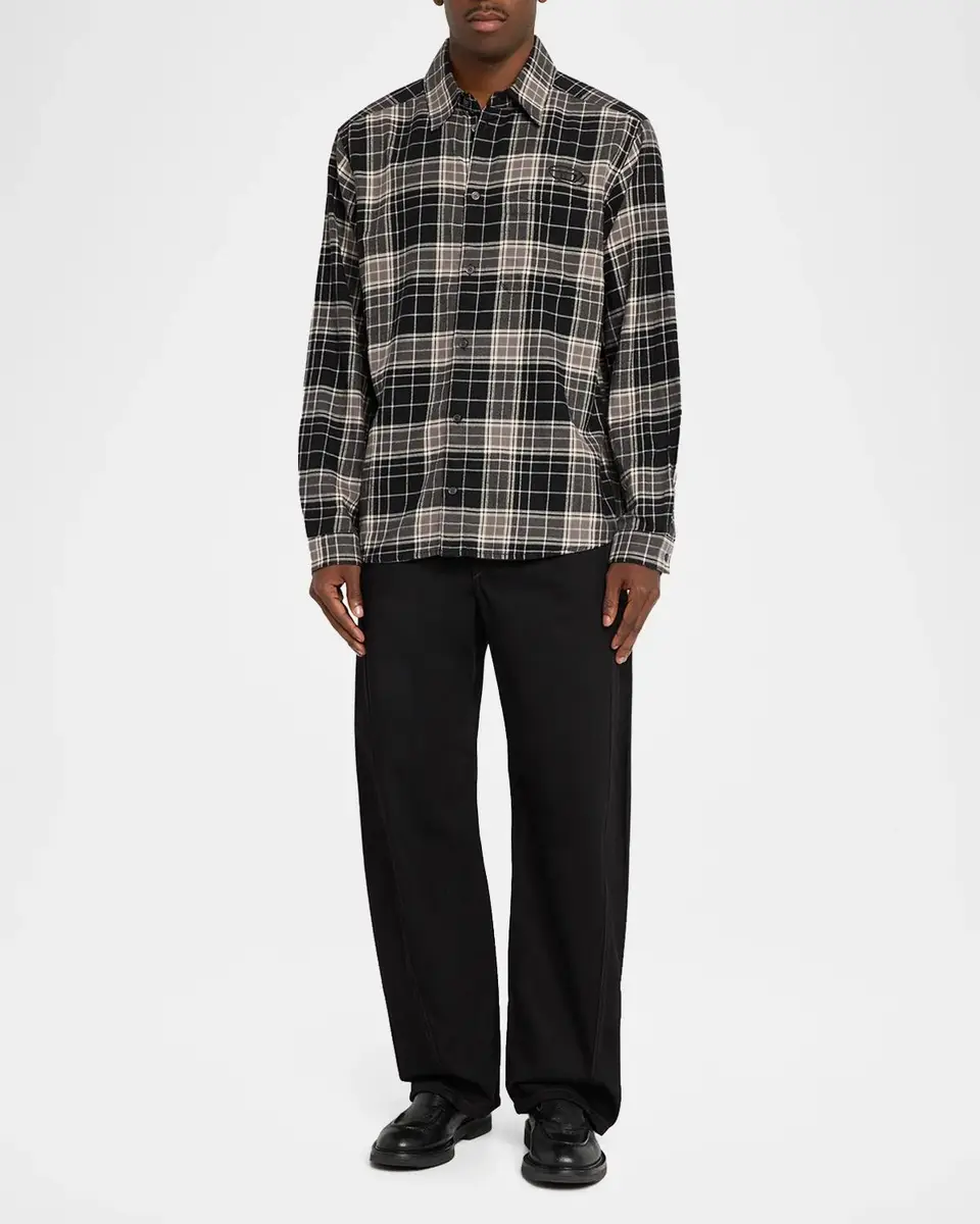 Diesel Simply Plaid Flannel Shirt | Thumbnail 2 Diesel Simply Plaid Flannel Shirt | Thumbnail 2