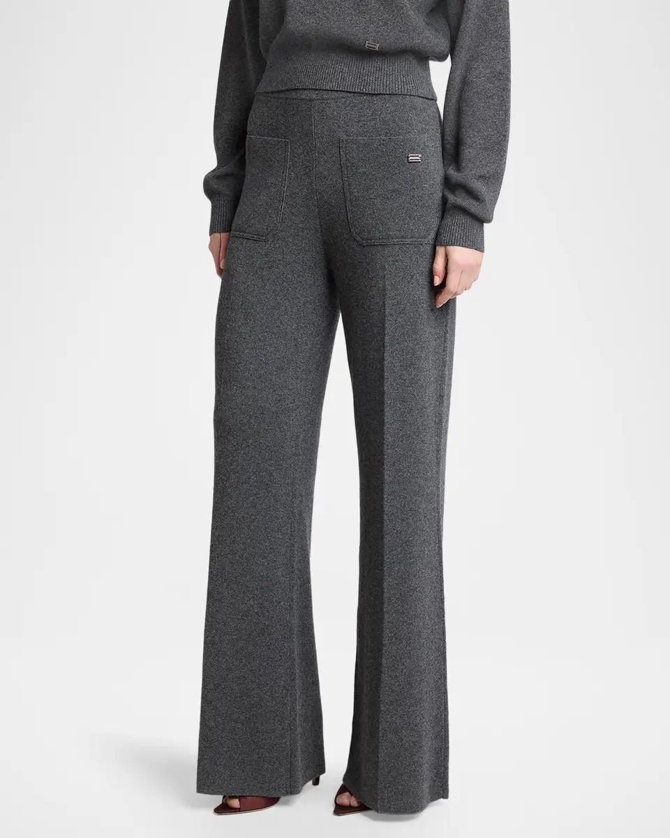 Victoria Beckham Alina Wool-Blend Pants | Thumbnail 4 Victoria Beckham Alina Wool-Blend Pants | Thumbnail 4