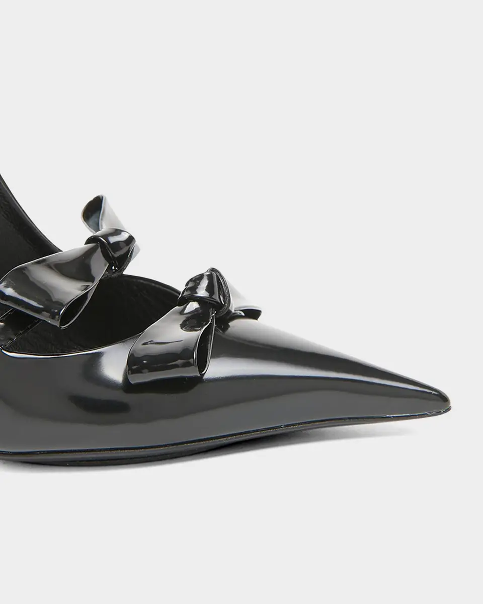 Dolce & Gabbana Patent Leather Bow Slingback Pumps | Thumbnail 4 Dolce & Gabbana Patent Leather Bow Slingback Pumps | Thumbnail 4