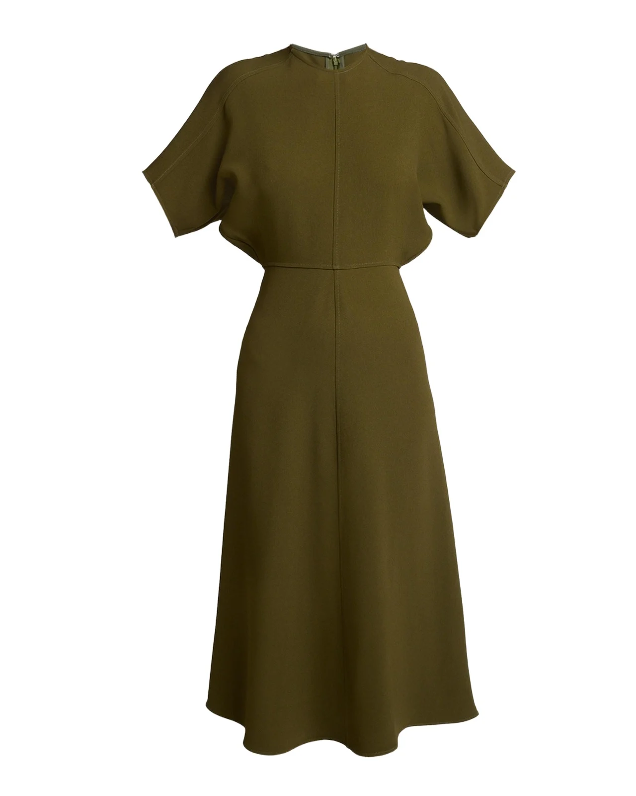Victoria Beckham Eleanor A-Line Midi Dress