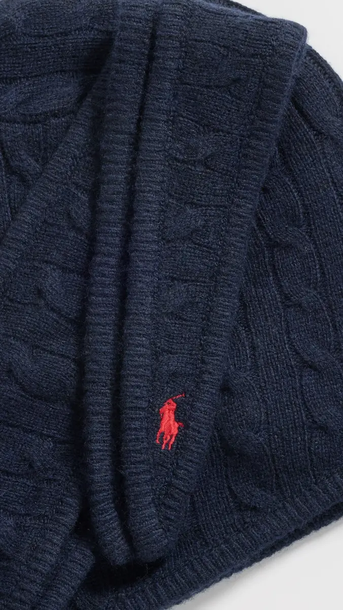 Polo Ralph Lauren Cable Hoodie Wrap | Thumbnail 4 Polo Ralph Lauren Cable Hoodie Wrap | Thumbnail 4