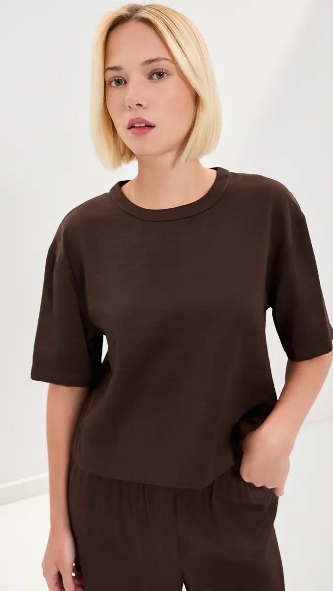 LE BOP Chandler Satin Tee | Thumbnail 2 LE BOP Chandler Satin Tee | Thumbnail 2