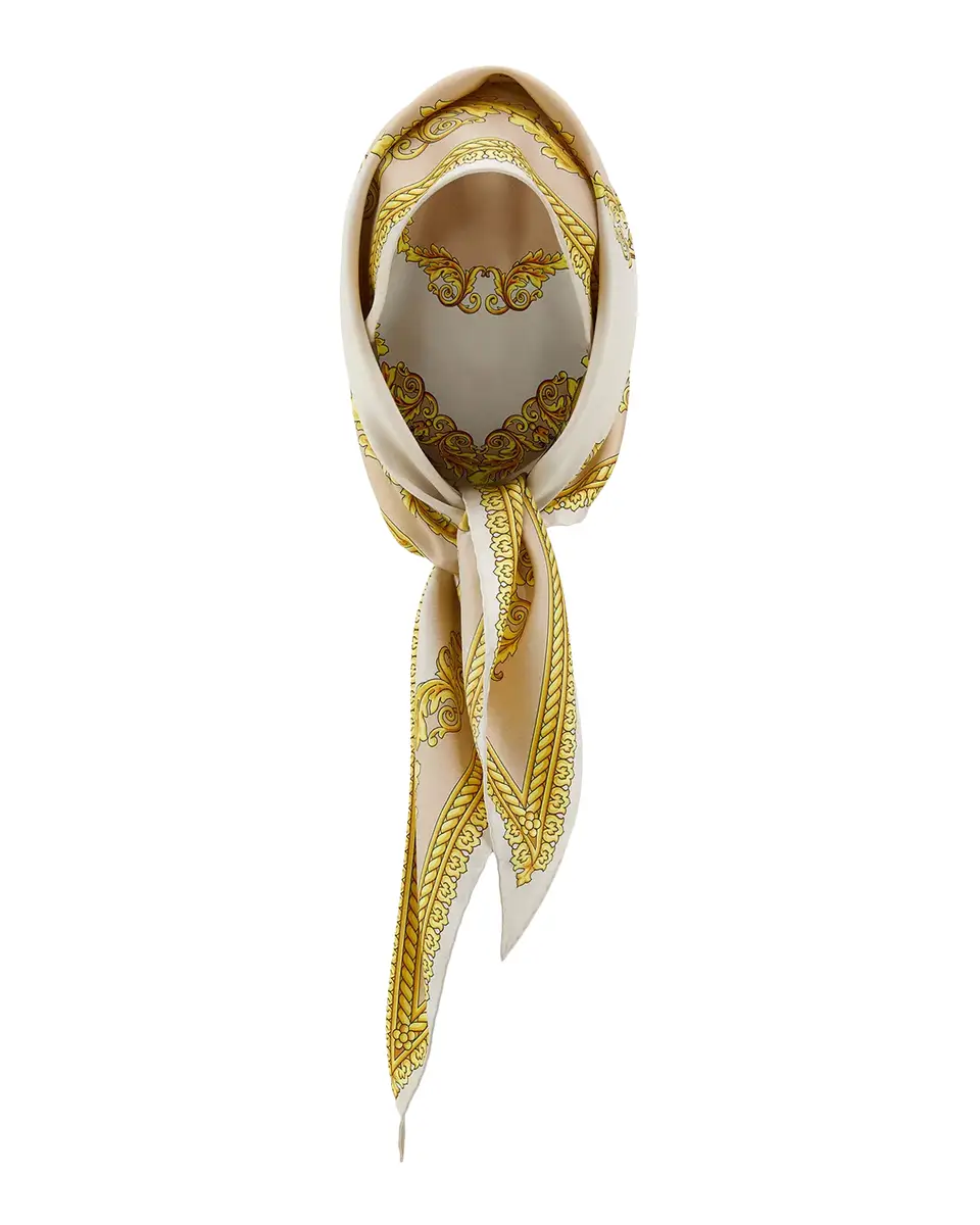 Versace Barocco Silk Twill Scarf | Thumbnail 2