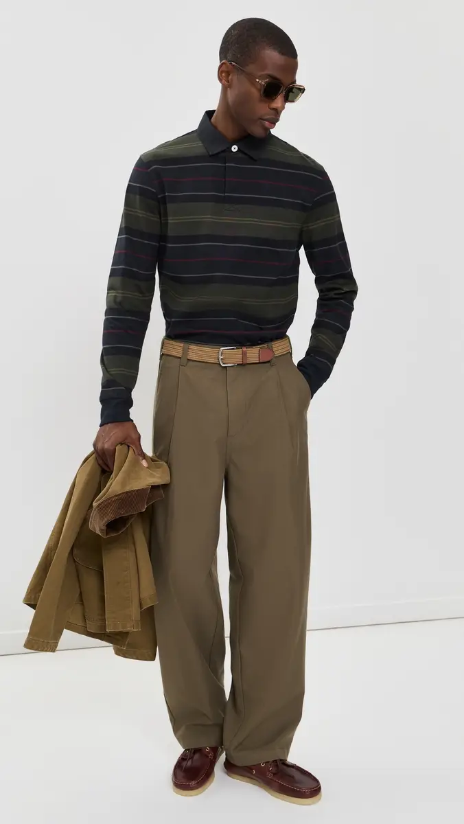 Barbour Frith Tartan Stripe Rugby Shirt | Thumbnail 6 Barbour Frith Tartan Stripe Rugby Shirt | Thumbnail 6