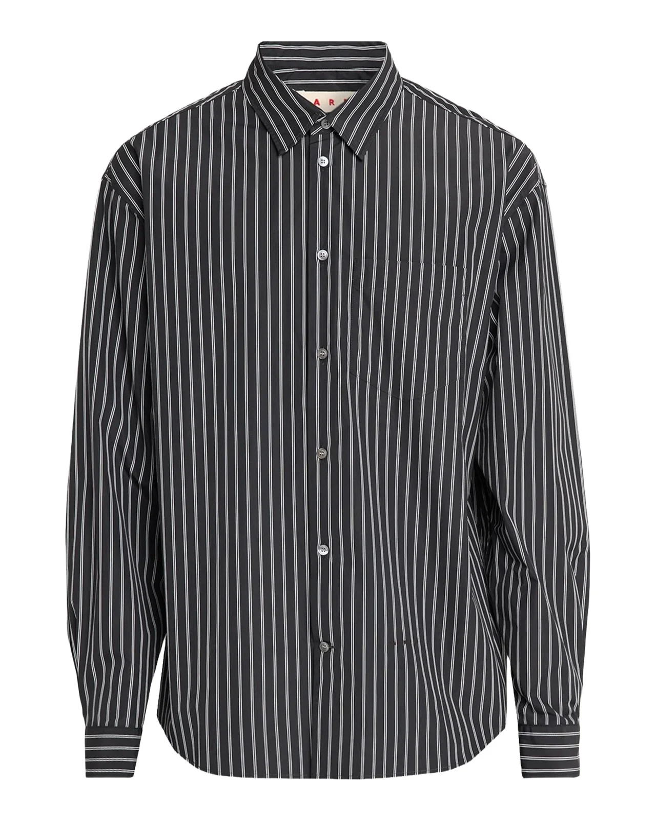 Marni Men's Pencil Stripe Cotton-Nylon Sport Shirt