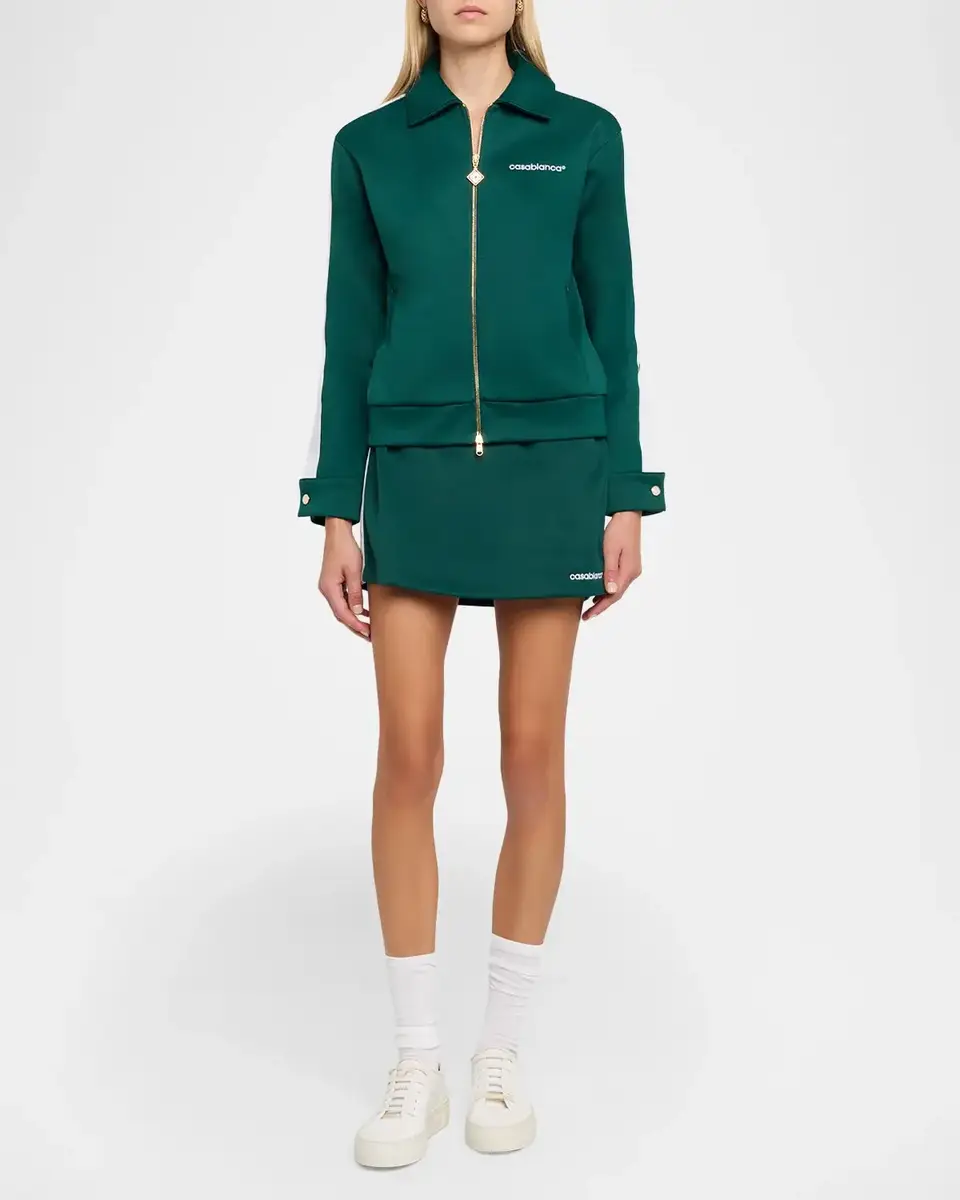 Casablanca Side-Stripe Scuba Bomber Jacket | Thumbnail 2