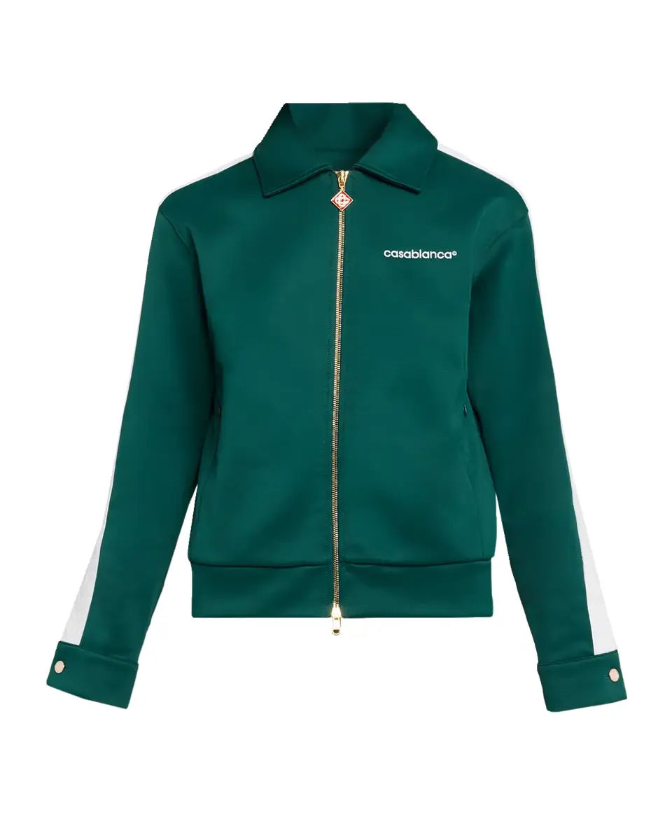 Casablanca Side-Stripe Scuba Bomber Jacket | Thumbnail 5