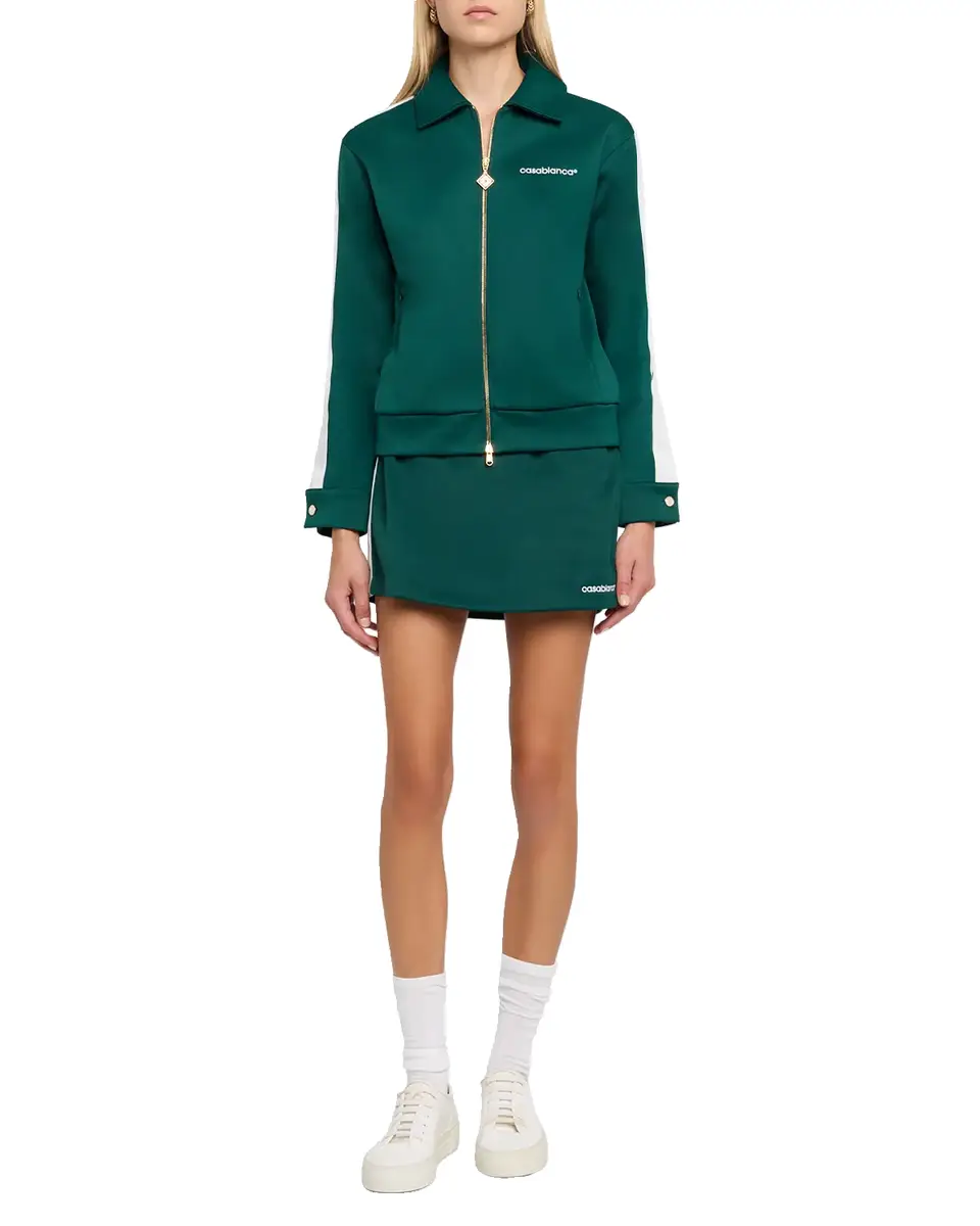 Casablanca Side-Stripe Scuba Bomber Jacket | Thumbnail 6