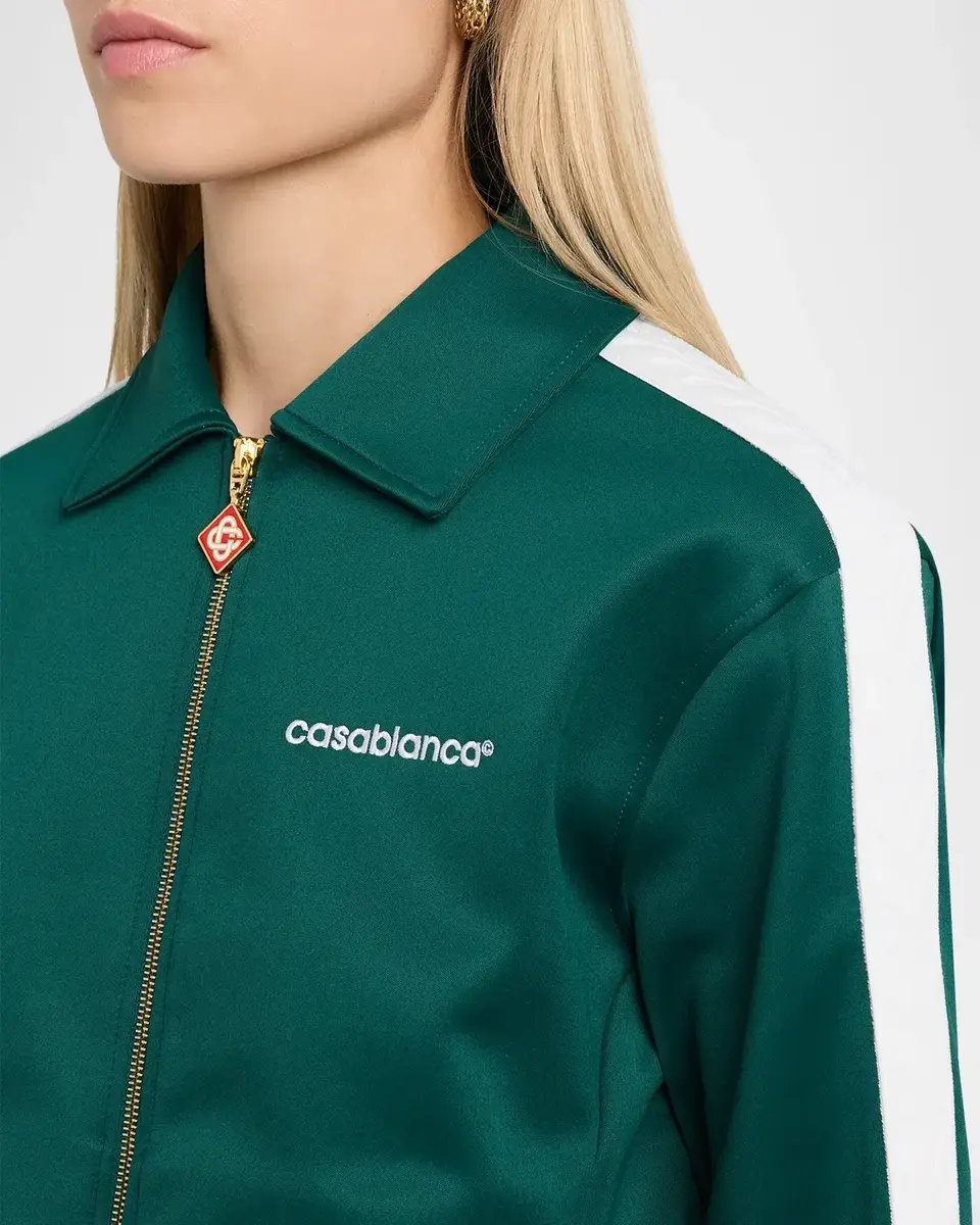 Casablanca Side-Stripe Scuba Bomber Jacket | Thumbnail 7