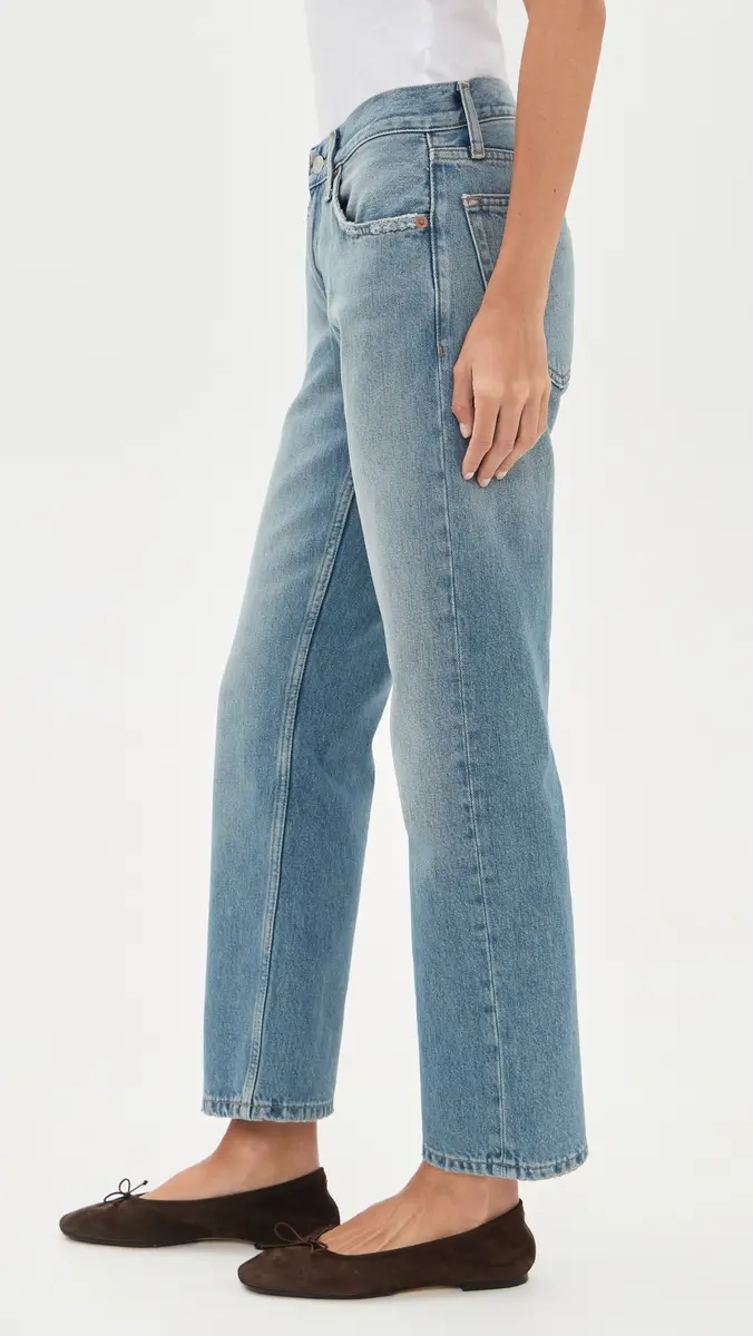 RE/DONE Blondie Straight Jeans | Thumbnail 4 RE/DONE Blondie Straight Jeans | Thumbnail 4
