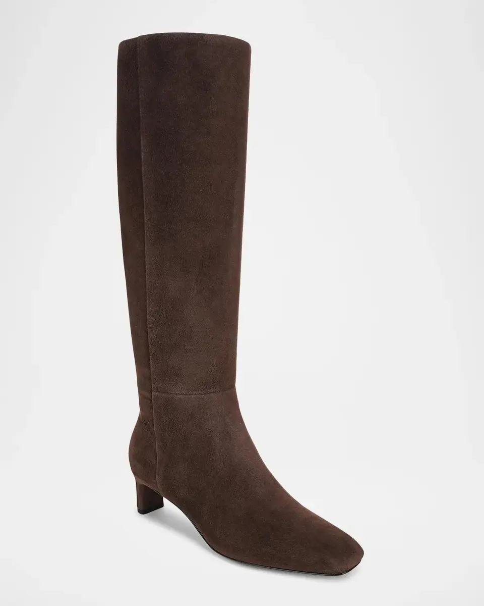 Vince 45mm Lilith Suede Wide Calf Knee-High Boots | Thumbnail 2