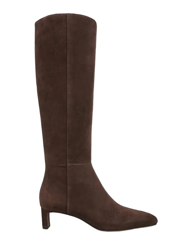 Vince 45mm Lilith Suede Wide Calf Knee-High Boots | Image 1 Vince 45mm Lilith Suede Wide Calf Knee-High Boots | Image 1