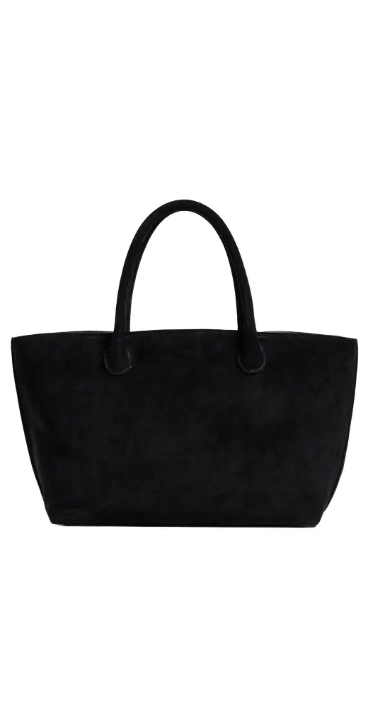 LIÉ STUDIO The Grace Tote Black Suede One Size | Image 1 LIÉ STUDIO The Grace Tote Black Suede One Size | Image 1