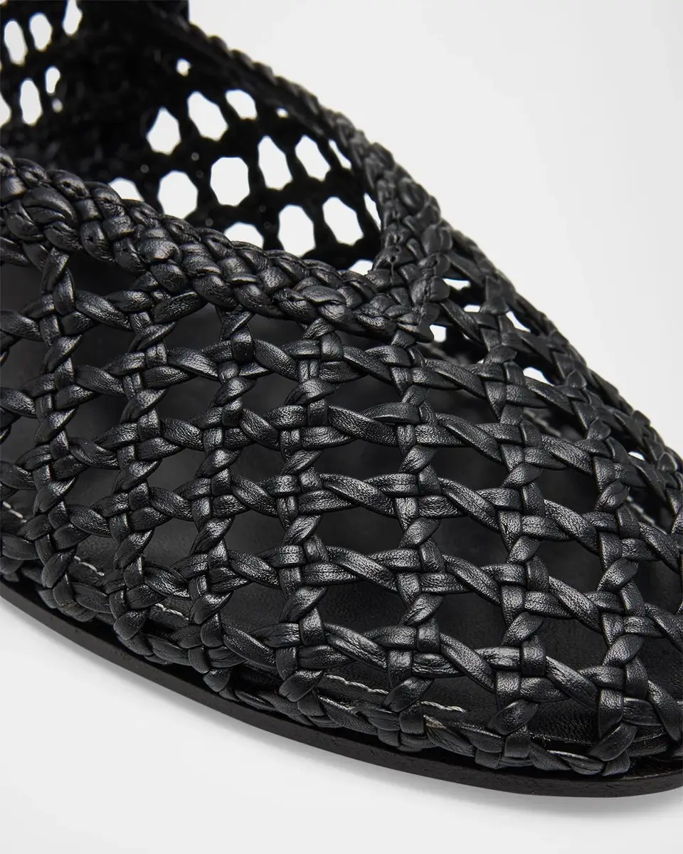 Zimmermann Alchemy Woven Leather Ballerina Flats | Thumbnail 5 Zimmermann Alchemy Woven Leather Ballerina Flats | Thumbnail 5