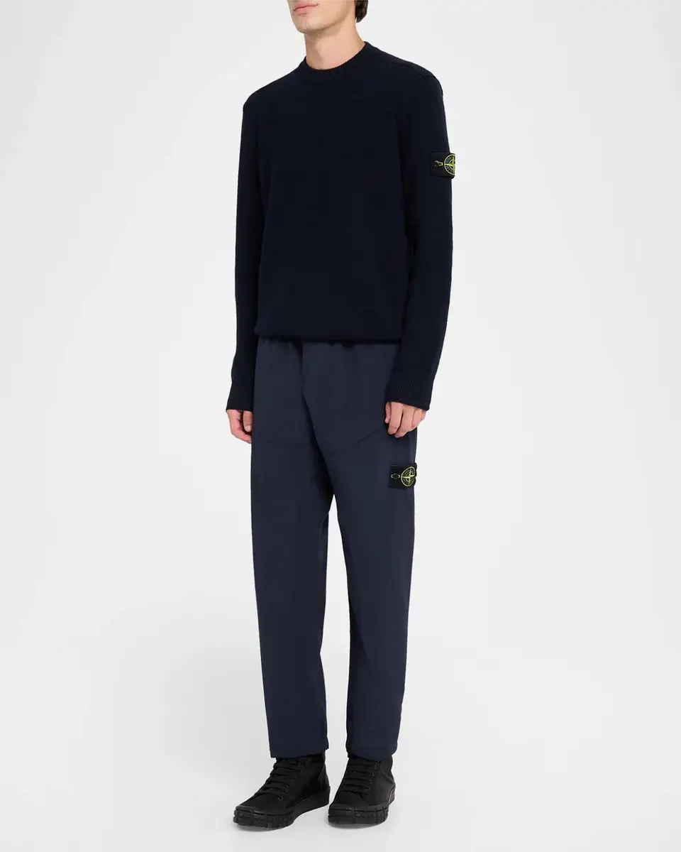 Stone Island Men's Stretch Polyester Pull-On Pants | Thumbnail 2 Stone Island Men's Stretch Polyester Pull-On Pants | Thumbnail 2