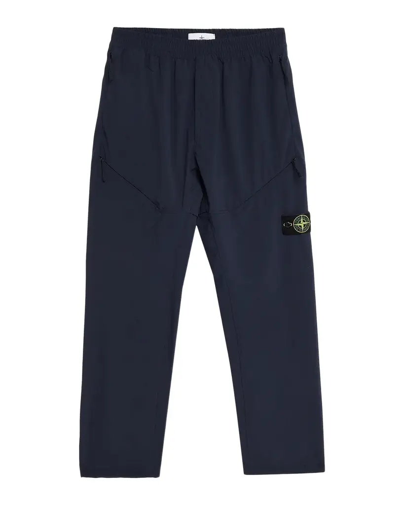 Stone Island Men's Stretch Polyester Pull-On Pants | Image 1 Stone Island Men's Stretch Polyester Pull-On Pants | Image 1