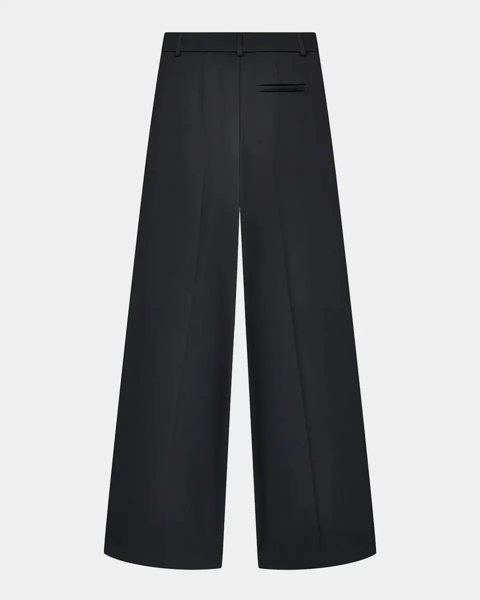 Emporio Armani Wide-Leg Satin Pants | Thumbnail 5 Emporio Armani Wide-Leg Satin Pants | Thumbnail 5