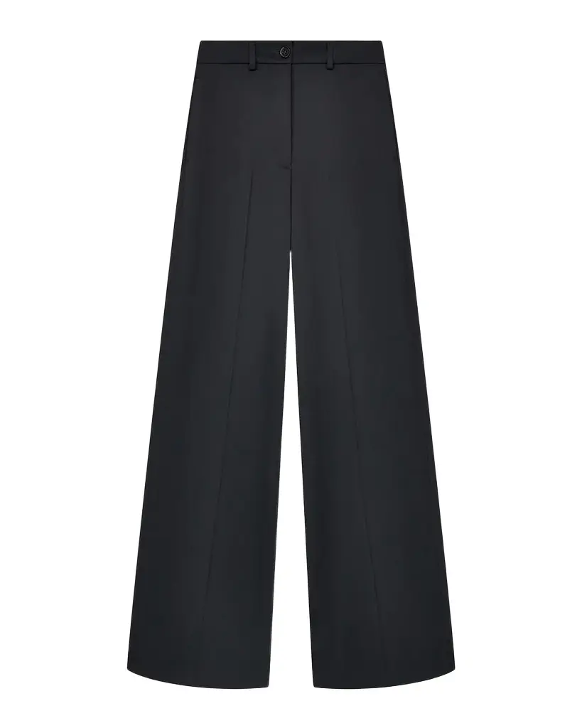 Emporio Armani Wide-Leg Satin Pants