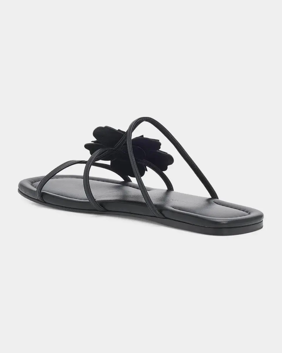 Zimmermann Belara Flower-Appliqué Leather Sandals | Thumbnail 4 Zimmermann Belara Flower-Appliqué Leather Sandals | Thumbnail 4