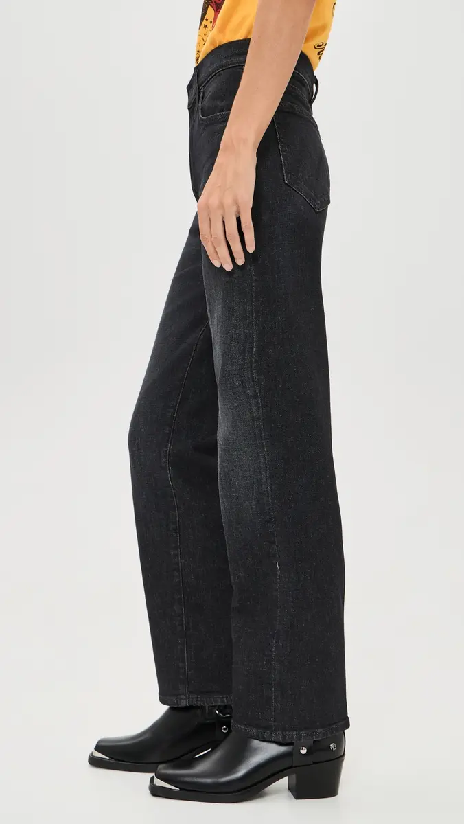 Mother Petite Lil Rambler Zip Sneak Jeans | Thumbnail 4 Mother Petite Lil Rambler Zip Sneak Jeans | Thumbnail 4