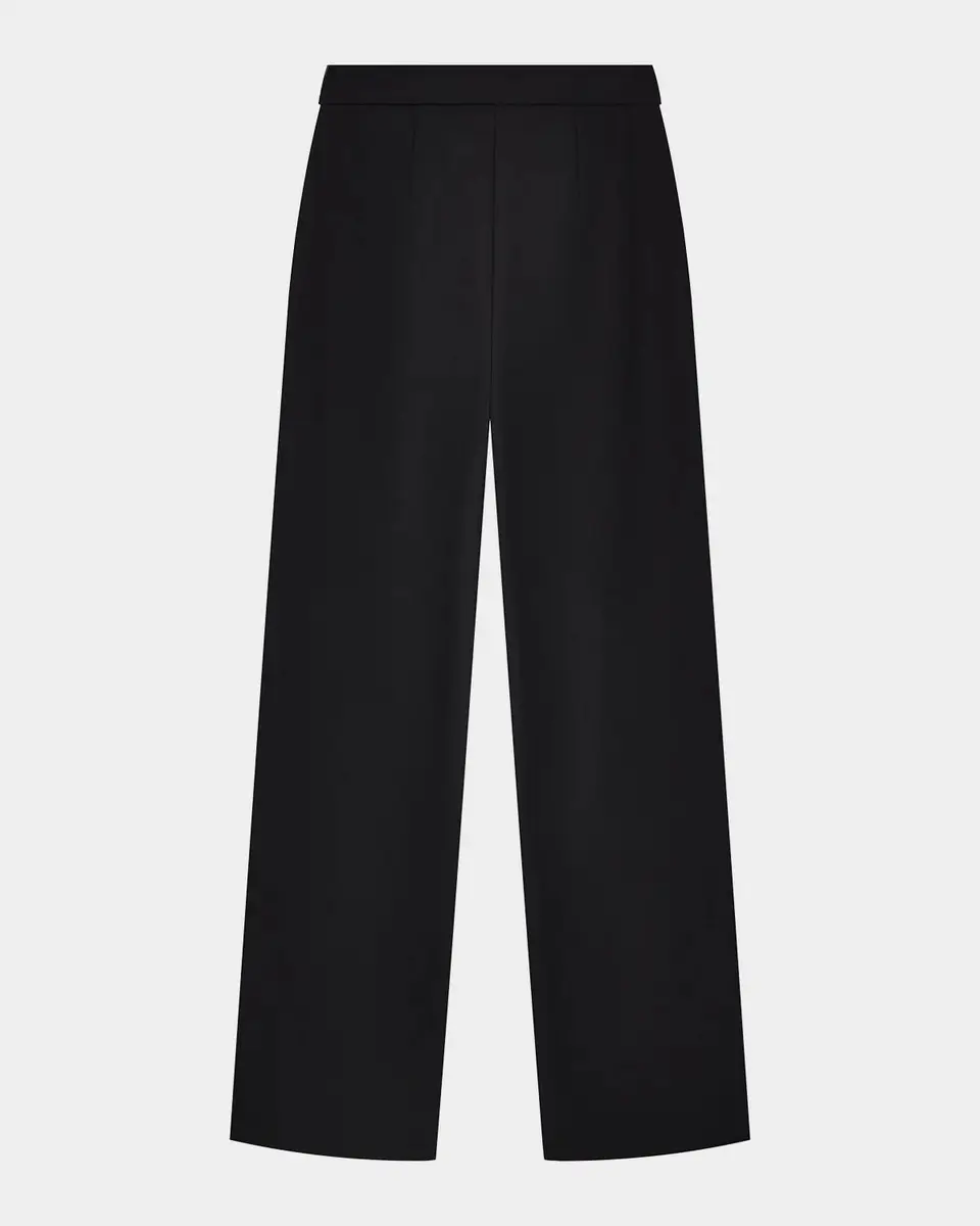 Emporio Armani Straight-Leg Stretch Cady Pants | Thumbnail 5 Emporio Armani Straight-Leg Stretch Cady Pants | Thumbnail 5