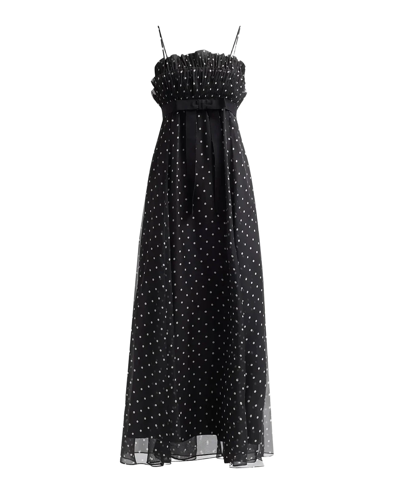Zimmermann Frill Pleated Maxi Dress