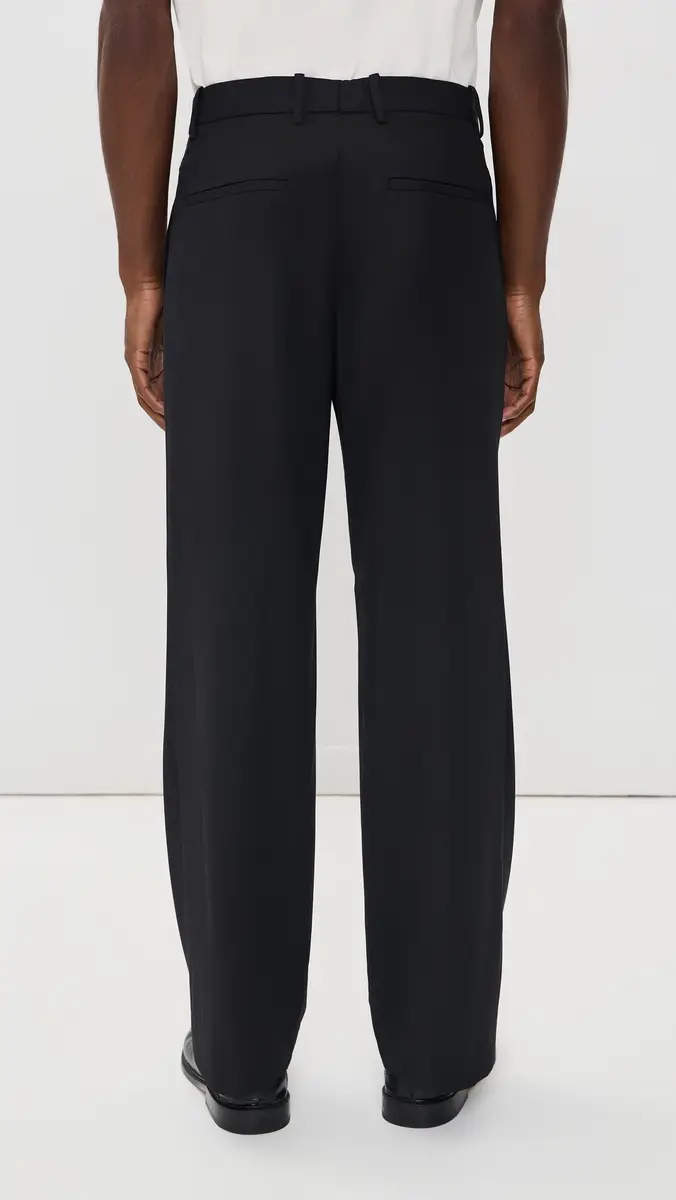 Helmut Lang Double Pleated Gabardine Trousers | Thumbnail 3 Helmut Lang Double Pleated Gabardine Trousers | Thumbnail 3
