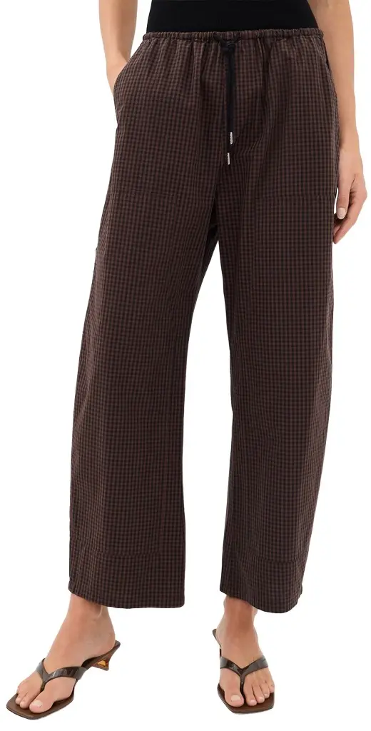 Pistola Theo Drawstring Poplin Pants Hot Toddy | Image 1 Pistola Theo Drawstring Poplin Pants Hot Toddy | Image 1