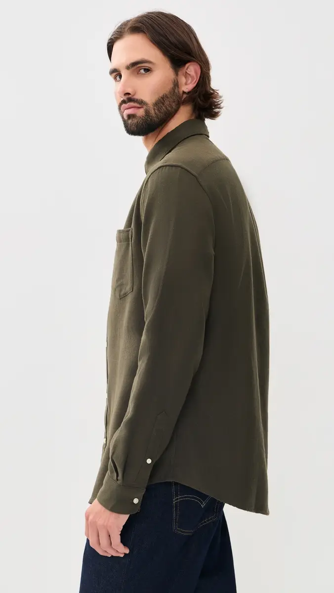Barbour Buckley Herringbone Button Down Shirt | Thumbnail 4