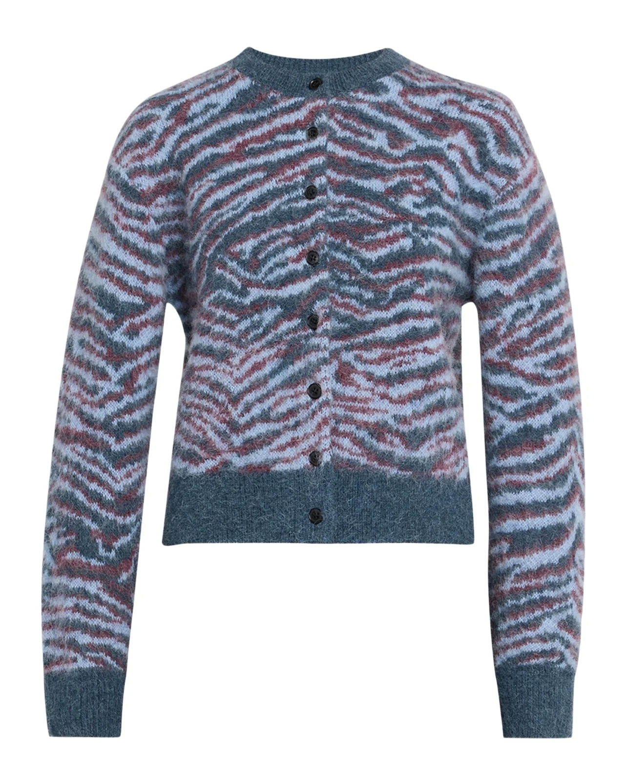 3.1 Phillip Lim Tiger-Print Alpaca-Blend Cardigan
