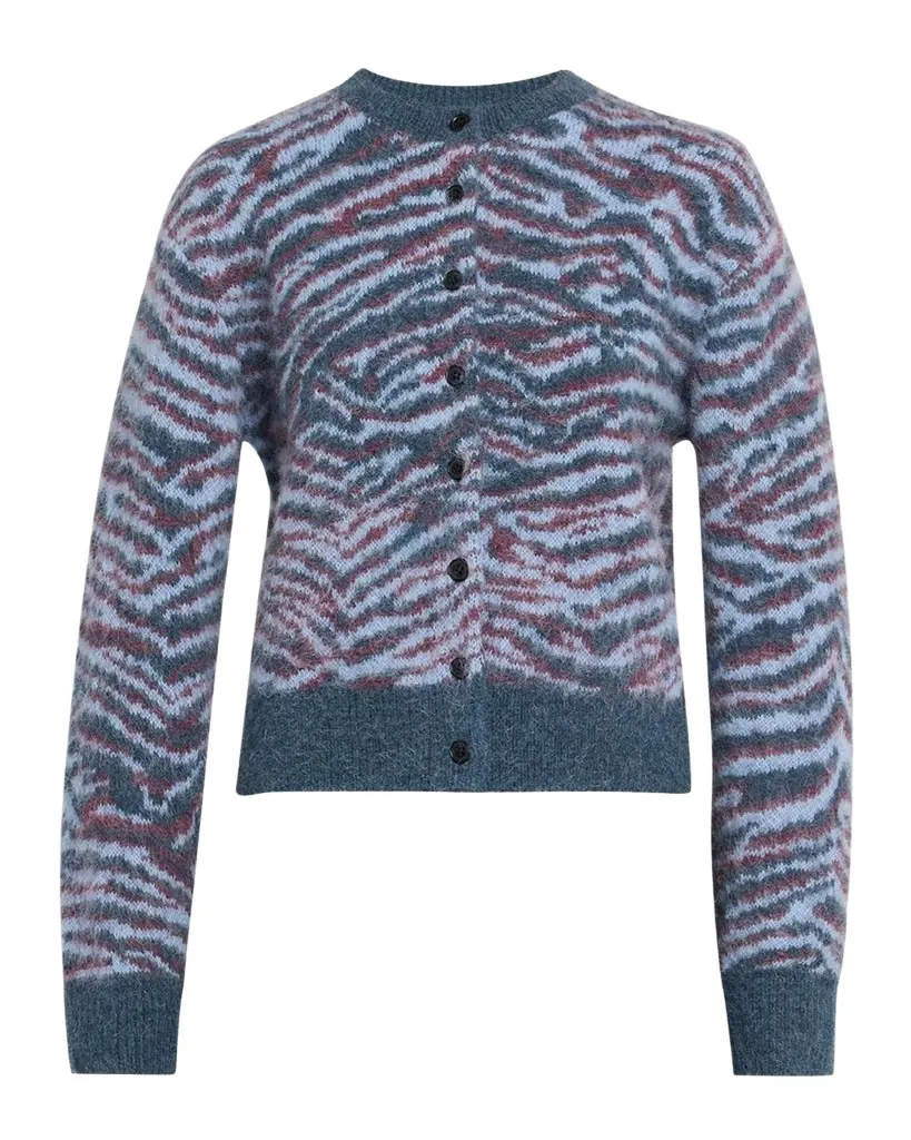 3.1 Phillip Lim Tiger-Print Alpaca-Blend Cardigan