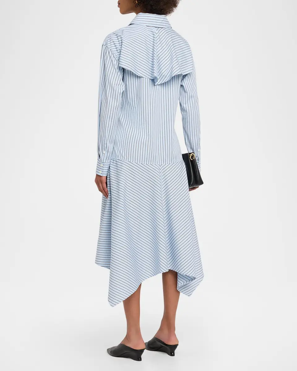 3.1 Phillip Lim Striped Handkerchief Midi Shirtdress | Thumbnail 3 3.1 Phillip Lim Striped Handkerchief Midi Shirtdress | Thumbnail 3