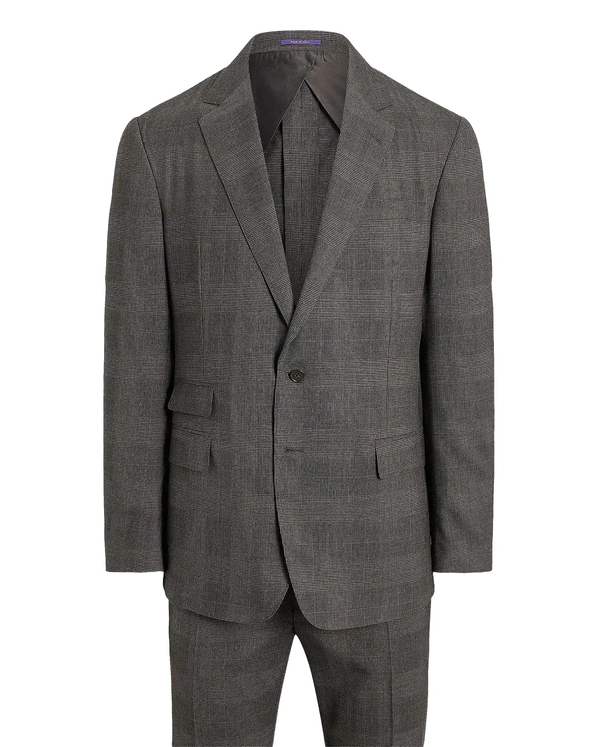 Ralph Lauren Purple Label Men's Kent Hand-Tailored Glen Plaid Wool Suit