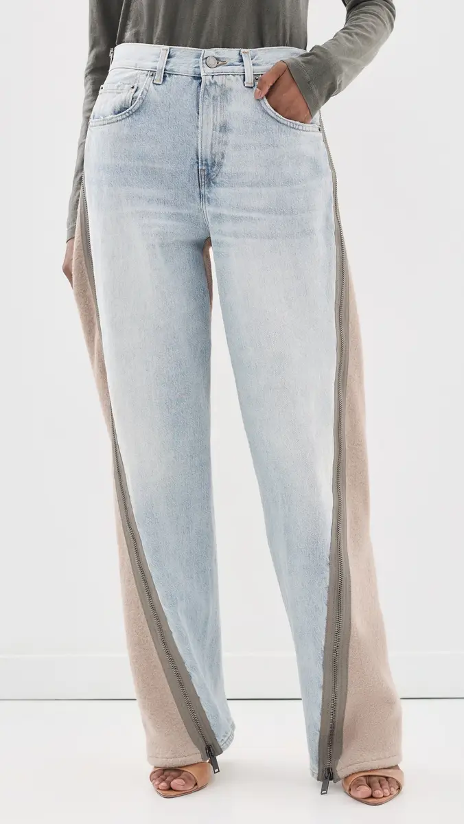Haikure Bonnie Zip Marfa Blue Jeans | Thumbnail 2 Haikure Bonnie Zip Marfa Blue Jeans | Thumbnail 2