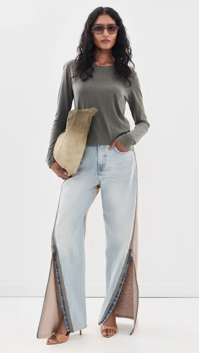 Haikure Bonnie Zip Marfa Blue Jeans | Thumbnail 5 Haikure Bonnie Zip Marfa Blue Jeans | Thumbnail 5