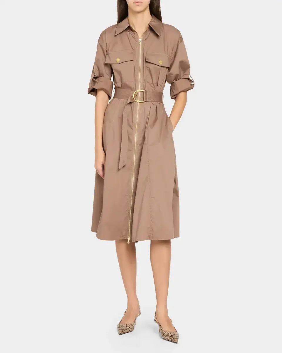 L'Agence Callen Belted Midi Shirtdress | Thumbnail 2 L'Agence Callen Belted Midi Shirtdress | Thumbnail 2