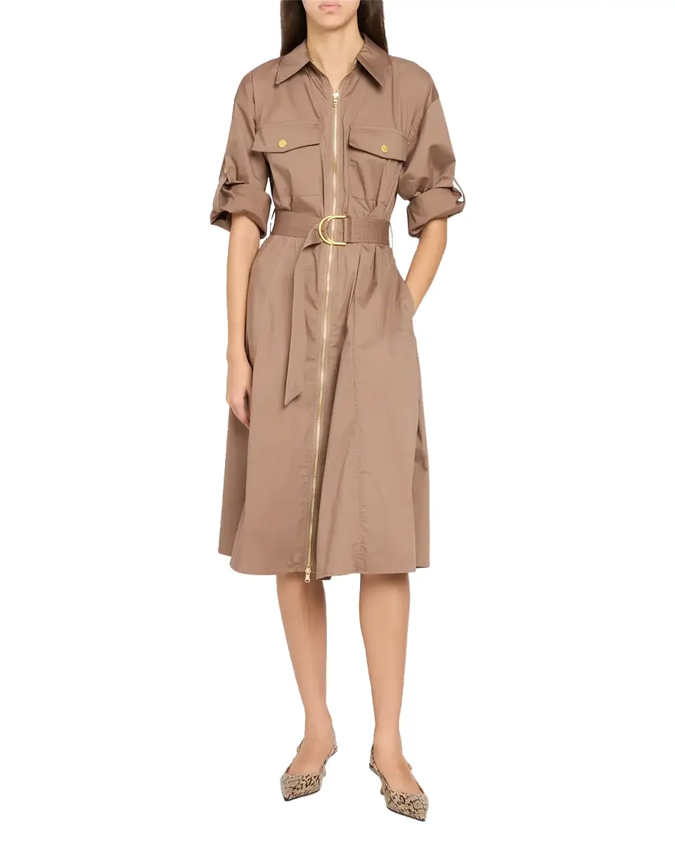 L'Agence Callen Belted Midi Shirtdress | Thumbnail 6 L'Agence Callen Belted Midi Shirtdress | Thumbnail 6