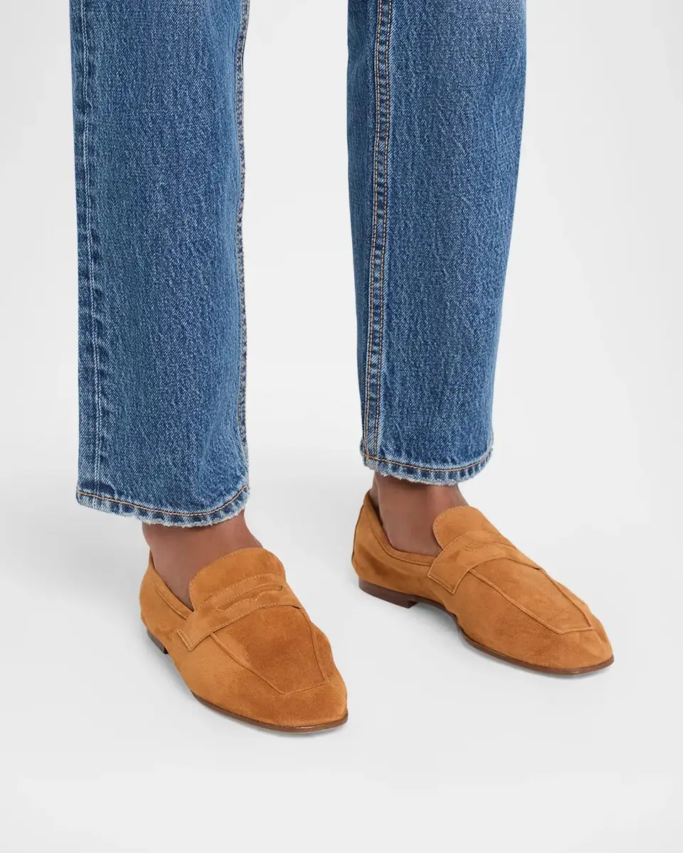 SOPHIQUE Essenziale Suede Penny Loafers | Thumbnail 2 SOPHIQUE Essenziale Suede Penny Loafers | Thumbnail 2