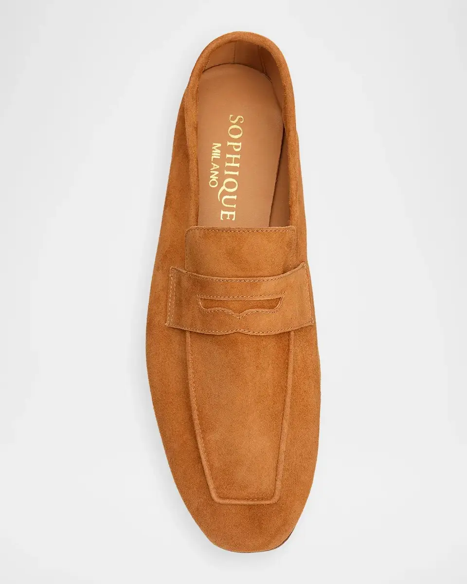SOPHIQUE Essenziale Suede Penny Loafers | Thumbnail 5 SOPHIQUE Essenziale Suede Penny Loafers | Thumbnail 5
