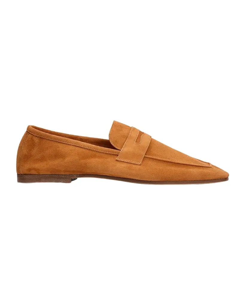 SOPHIQUE Essenziale Leopard Suede Penny Loafers | Image 1 SOPHIQUE Essenziale Leopard Suede Penny Loafers | Image 1