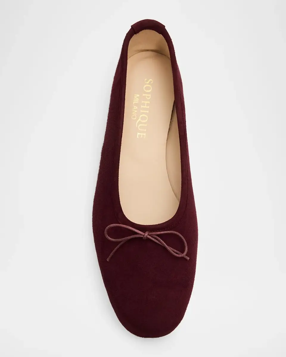 SOPHIQUE Scala Suede Ballerina Flats | Thumbnail 4 SOPHIQUE Scala Suede Ballerina Flats | Thumbnail 4