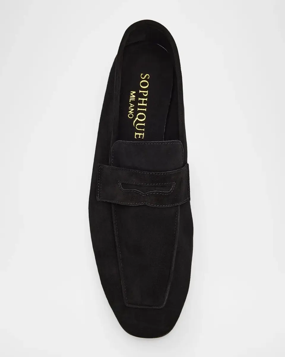 SOPHIQUE Essenziale Suede Penny Loafers | Thumbnail 5 SOPHIQUE Essenziale Suede Penny Loafers | Thumbnail 5