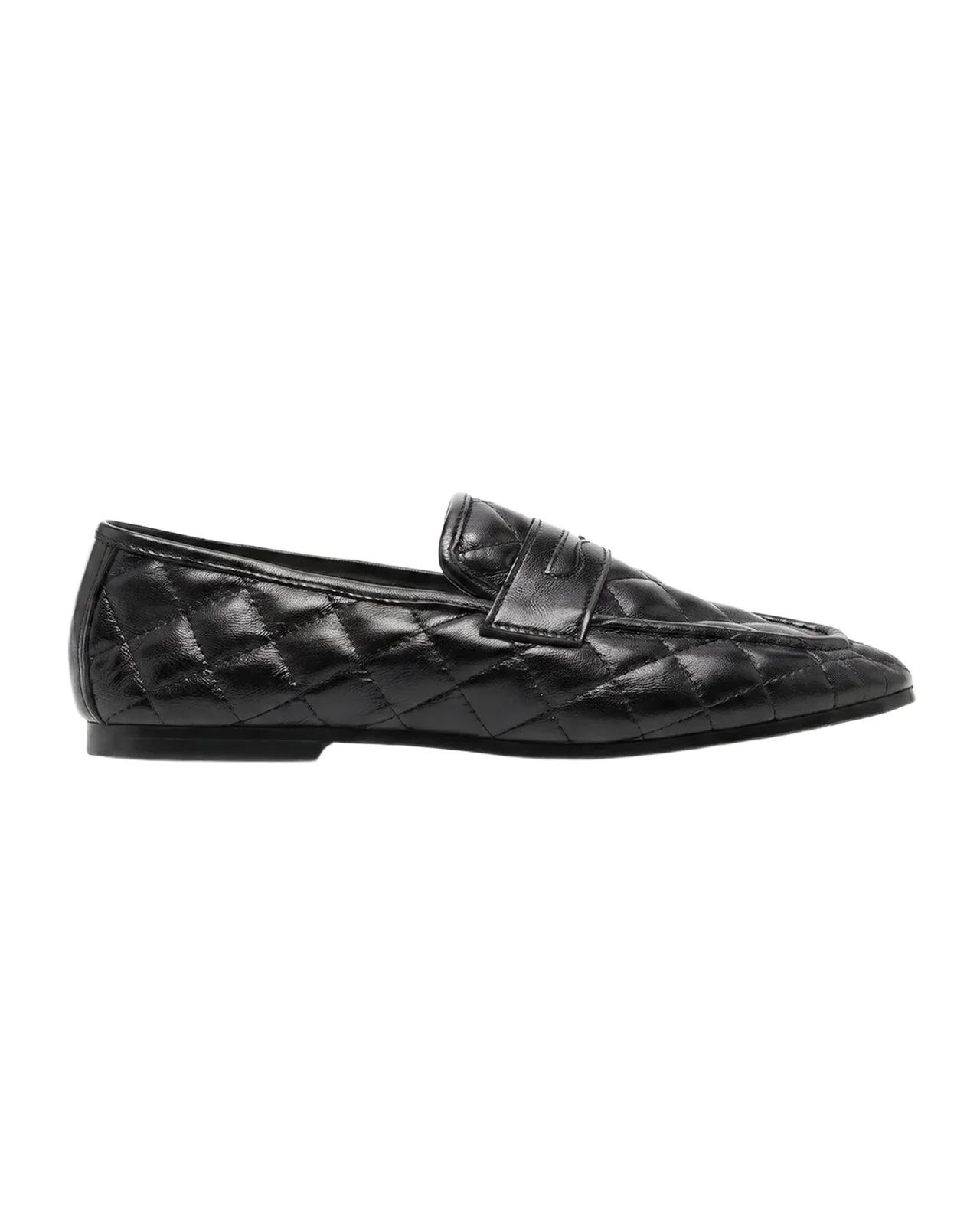 Essenziale Quilted Leather Penny Loafers Essenziale Quilted Leather Penny Loafers
