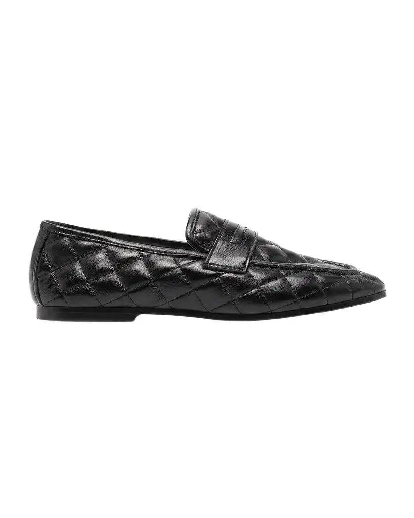 SOPHIQUE Essenziale Quilted Leather Penny Loafers