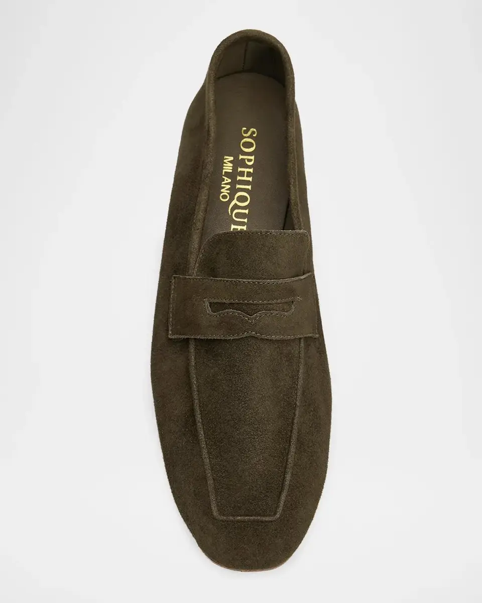 SOPHIQUE Essenziale Suede Penny Loafers | Thumbnail 4 SOPHIQUE Essenziale Suede Penny Loafers | Thumbnail 4