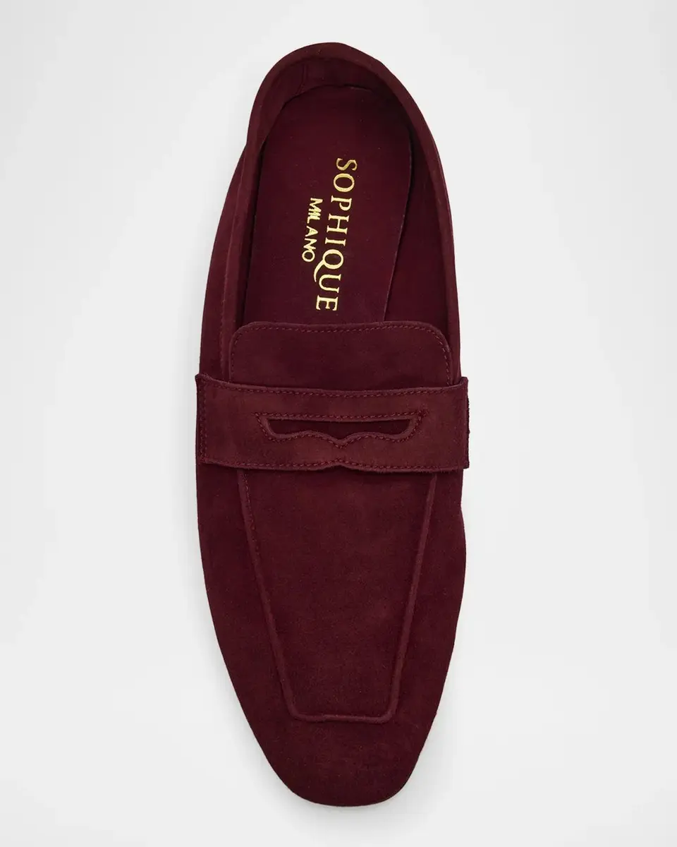SOPHIQUE Essenziale Suede Penny Loafers | Thumbnail 5 SOPHIQUE Essenziale Suede Penny Loafers | Thumbnail 5